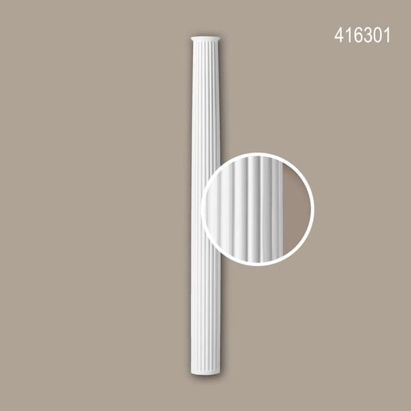 Halv Søjler base Profhome 416301 stil Corinthian