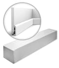 Pikkukuva 1 / 5: Jalkalistat Orac Decor AXXENT SX183-RAL9003-box 1 laatikko kanssa 34 listat 68 m