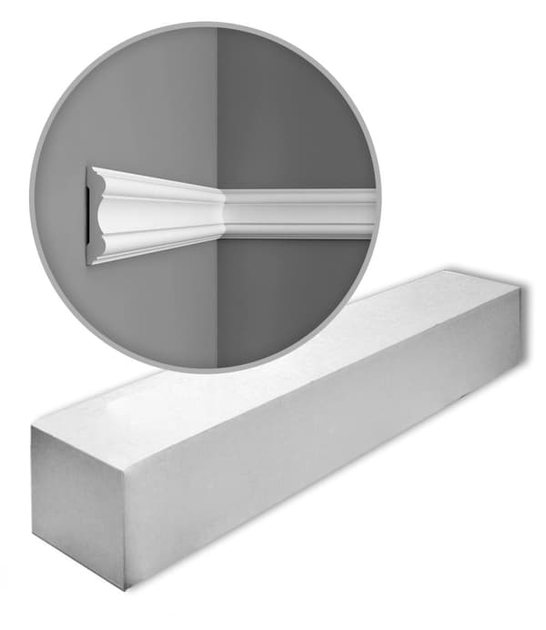 Væglister Orac Decor LUXXUS P8040-box 1 kasse med 10 lister 20 m
