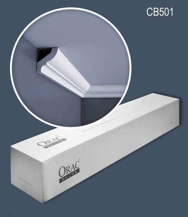 Kattolistat Orac Decor BASIXX CB501N-box-10 1 laatikko kanssa 10 listat 20 m