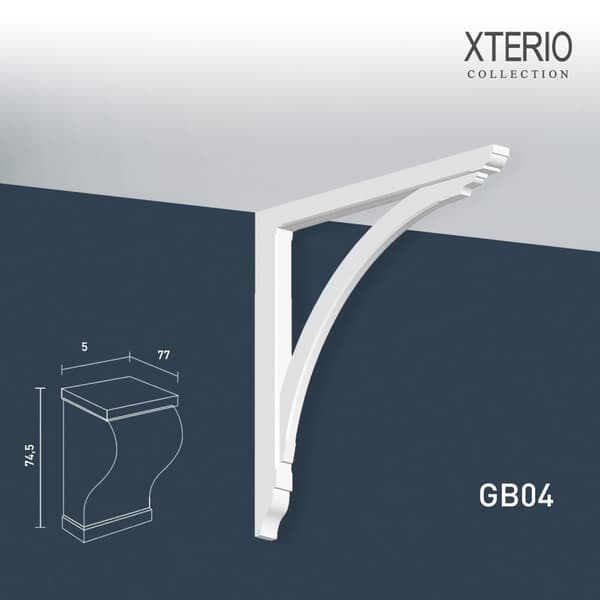 Fasadekonsol Orac Decor XTERIO GB04 stil klassisk
