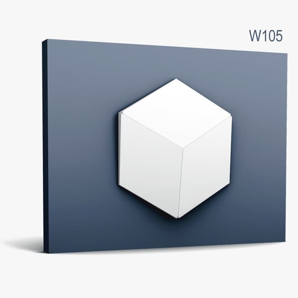 3D-väggpaneler Orac Decor MODERN W105-box 1 låda innehåller 6 paneler