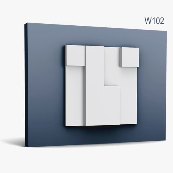 3d vægpanel Orac Decor MODERN W102 stil moderne