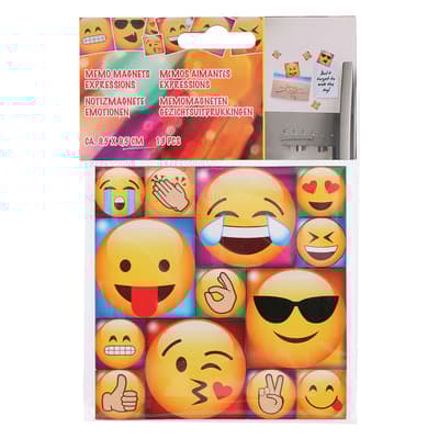 Emojimagneter 13-pak