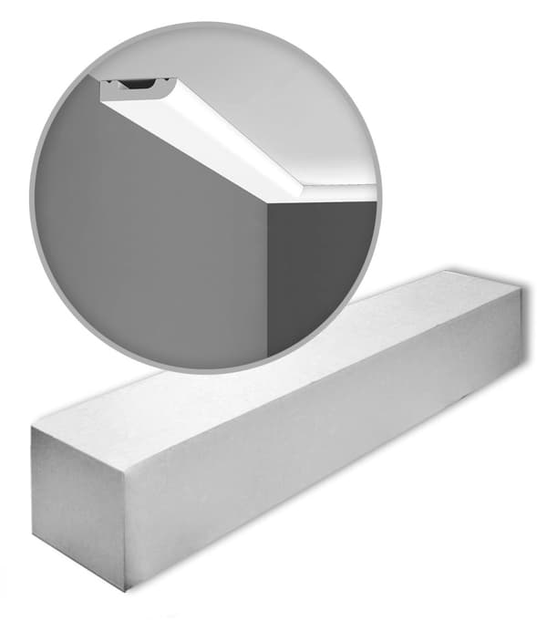 Jalkalistat Orac Decor AXXENT SX182-box 1 laatikko kanssa 10 listat 20 m