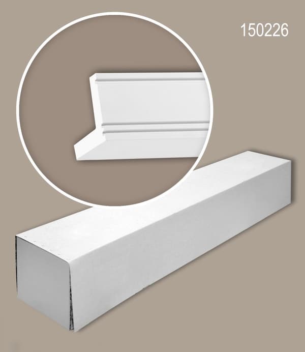 Kattolistat Profhome 150226-box 1 laatikko kanssa 9 listat 18 m