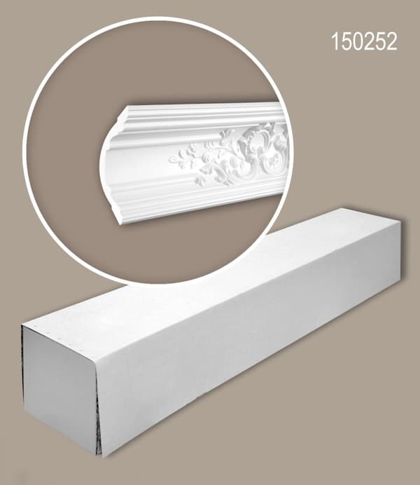 Stuklister Profhome 150252-box 1 kasse med 4 lister 8 m