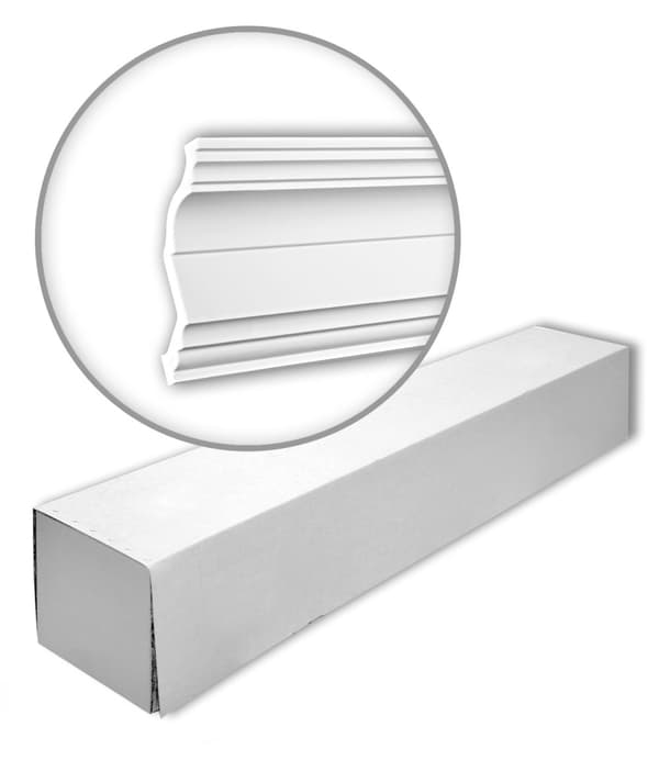 Stuklister Profhome 150254-box 1 kasse med 5 lister 10 m