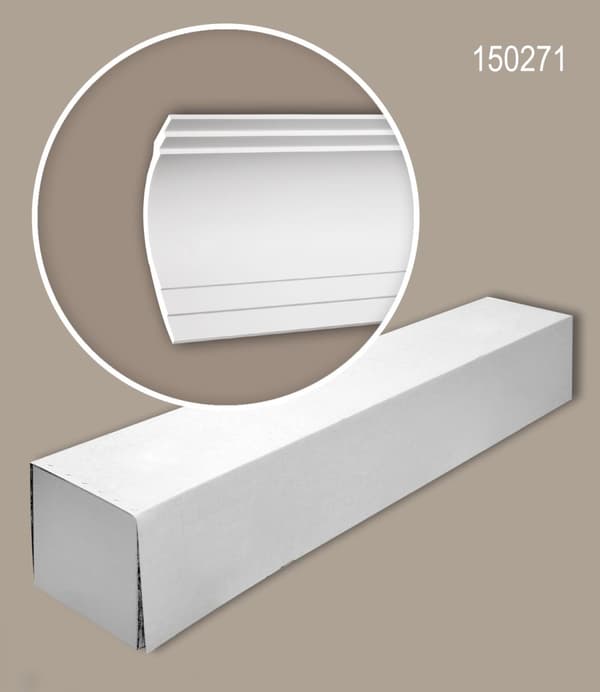 Stuklister Profhome 150271-box 1 kasse med 5 lister 10 m