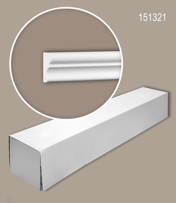 Væglister Profhome 151321-box 1 kasse med 48 lister 96 m