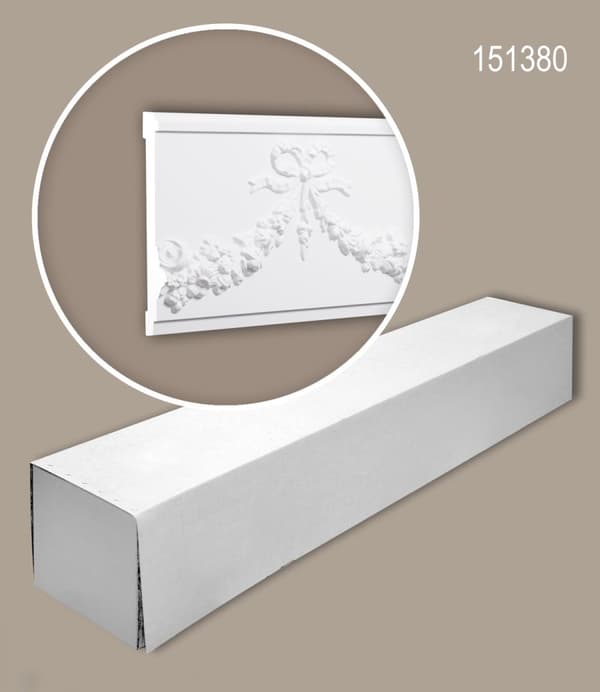 Væglister Profhome 151380-box 1 kasse med 6 lister 12 m