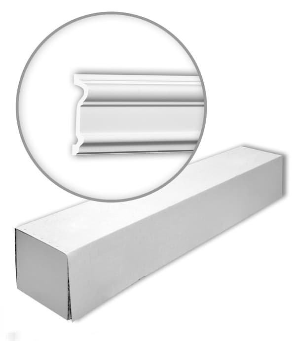 Væglister Profhome 651307-box 1 kasse med 12 lister 24 m