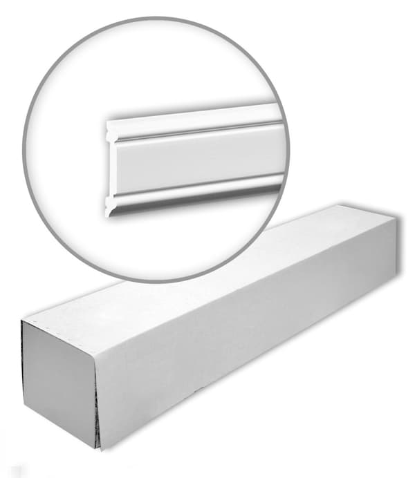Væglister Profhome 651384-box 1 kasse med 32 lister 64 m