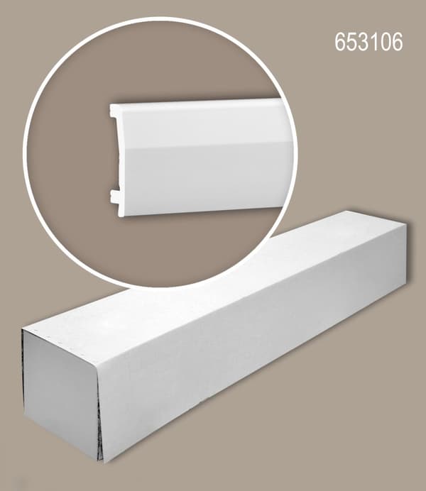 Jalkalistat Profhome 653106-box 1 laatikko kanssa 12 listat 24 m