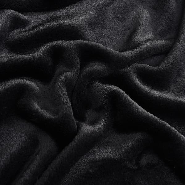 Filt i Microfiber 200x150cm - Svart