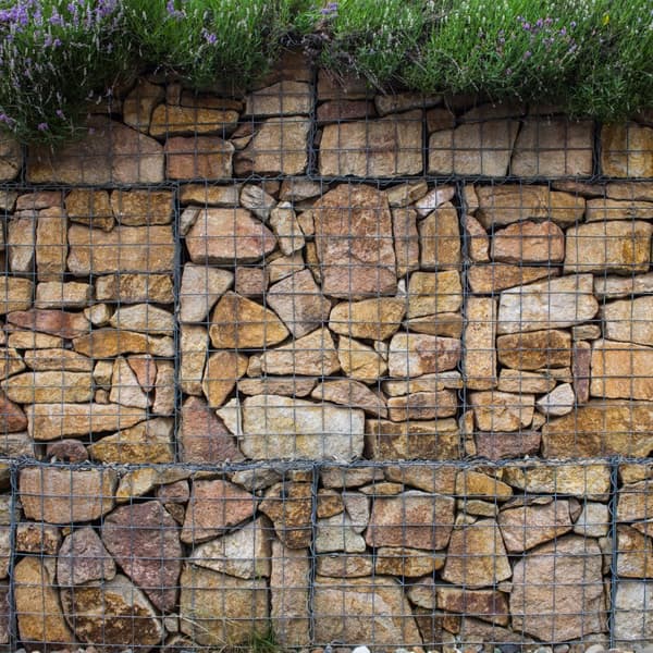 6 st Gabioner | Gabionkorgar 50 cm (H) x 100 cm (B) x 30 cm (D) Gabion