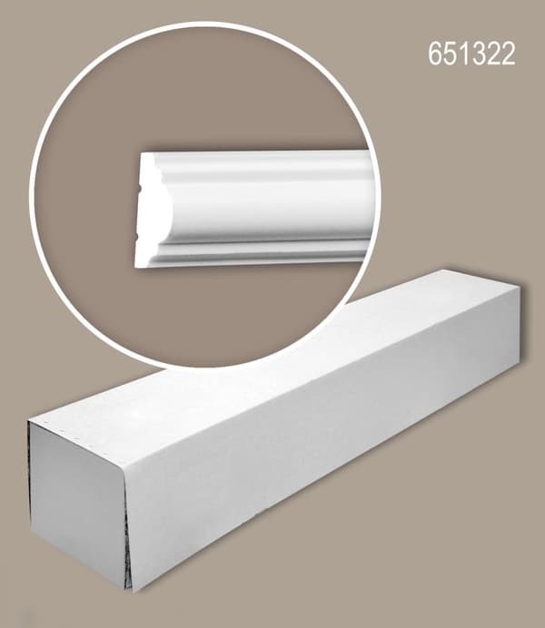 Væglister Profhome 651322-box 1 kasse med 10 lister 20 m