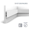 Pikkukuva 3 / 8: Ovilistat Orac Decor AXXENT DX157-2300-RAL9003-box 1 laatikko kanssa 27 listat 62,1 m