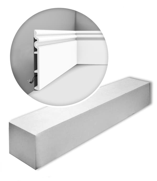 Golvlister Orac Decor LUXXUS SX193-box 1 låda innehåller 6 lister 12 m