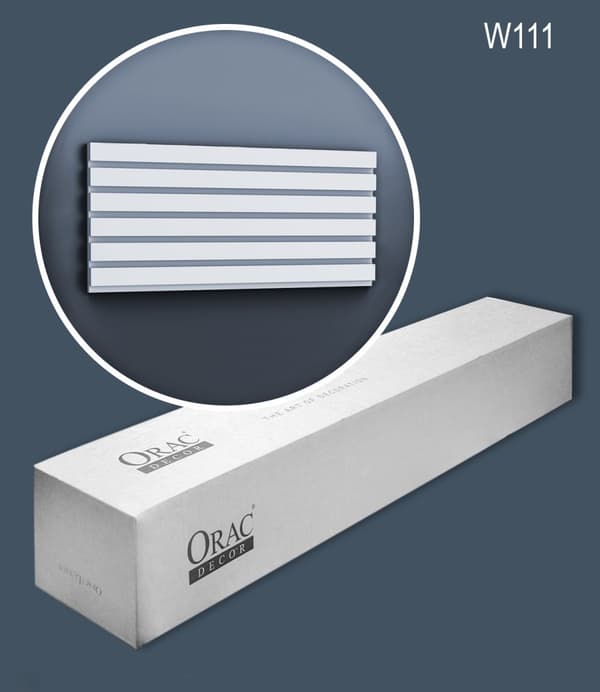 3D Seinäpaneelit Orac Decor MODERN W111-box 1 laatikko kanssa 6 listat 12 m