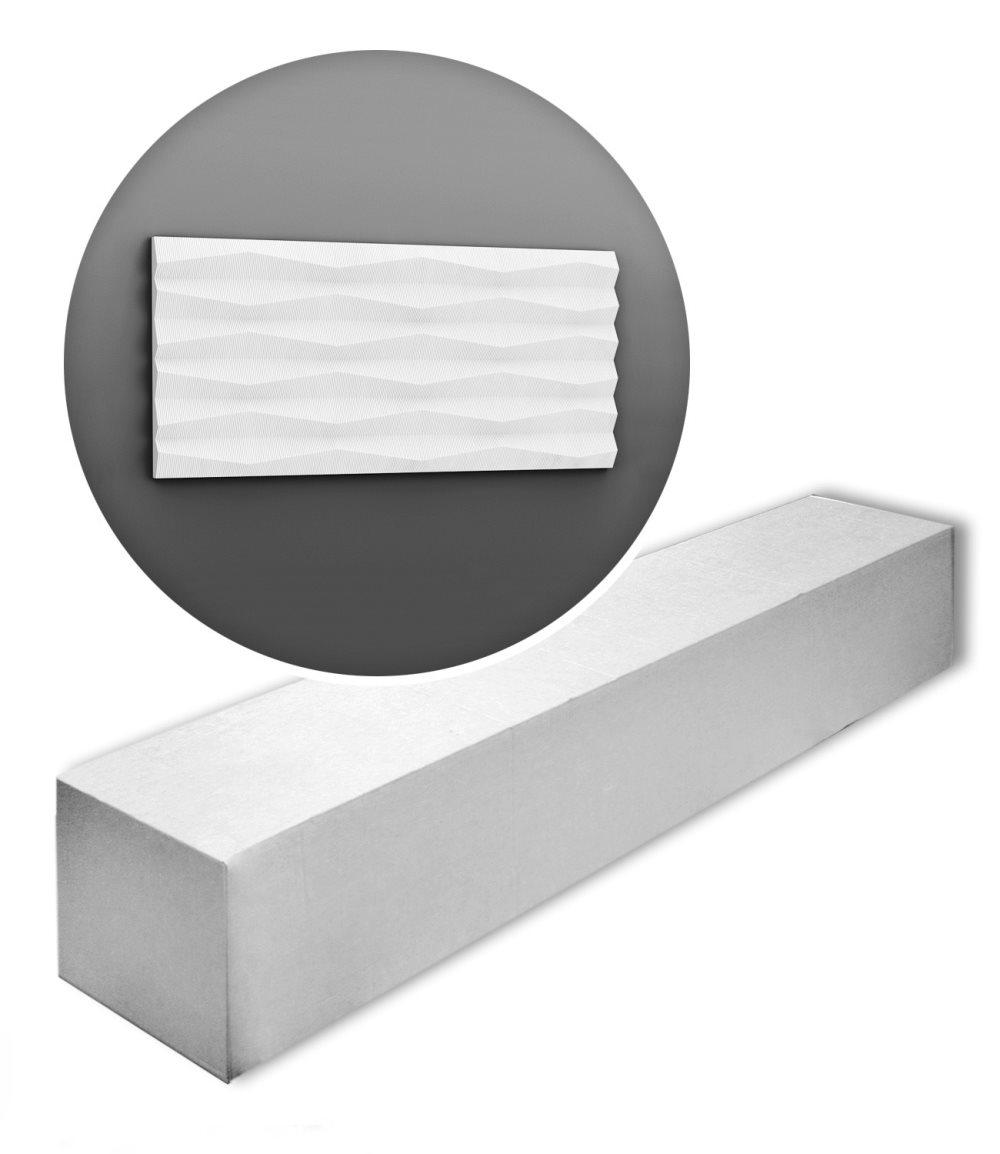 3D-väggpaneler Orac Decor MODERN W112-box 1 låda innehåller 7 lister 14 m
