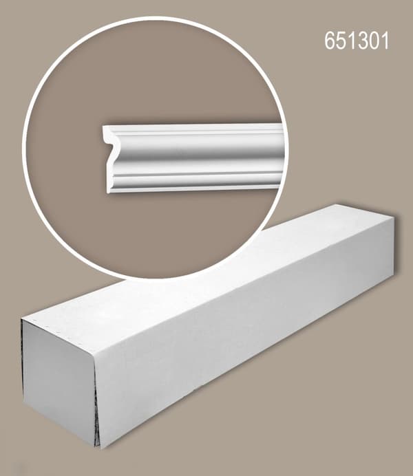 Væglister Profhome 651301-box 1 kasse med 10 lister 20 m