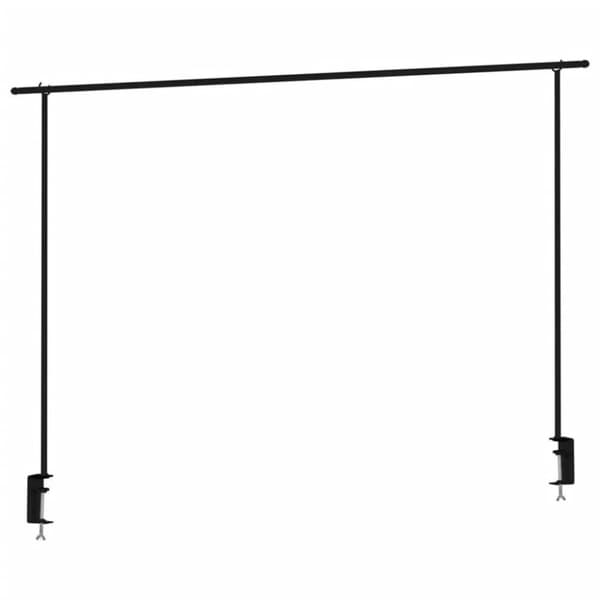 ProGarden dekorationsstang til bord med bordklemme metal sort