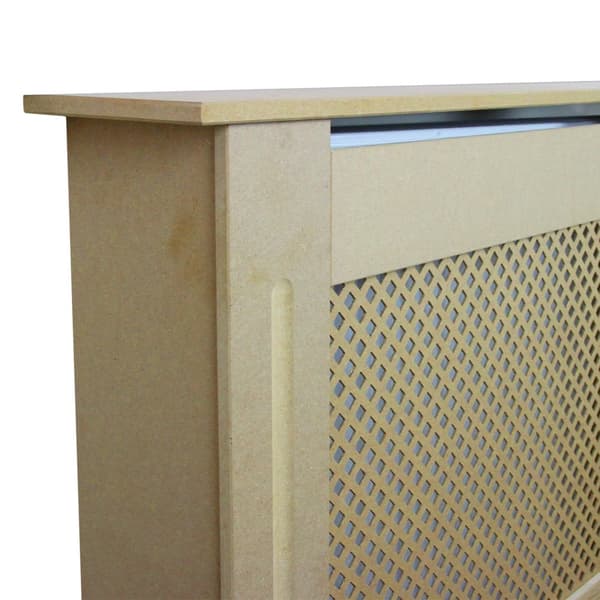 Radiatorskjuler MDF Ufarvet 111,5 cm | MonsterShop