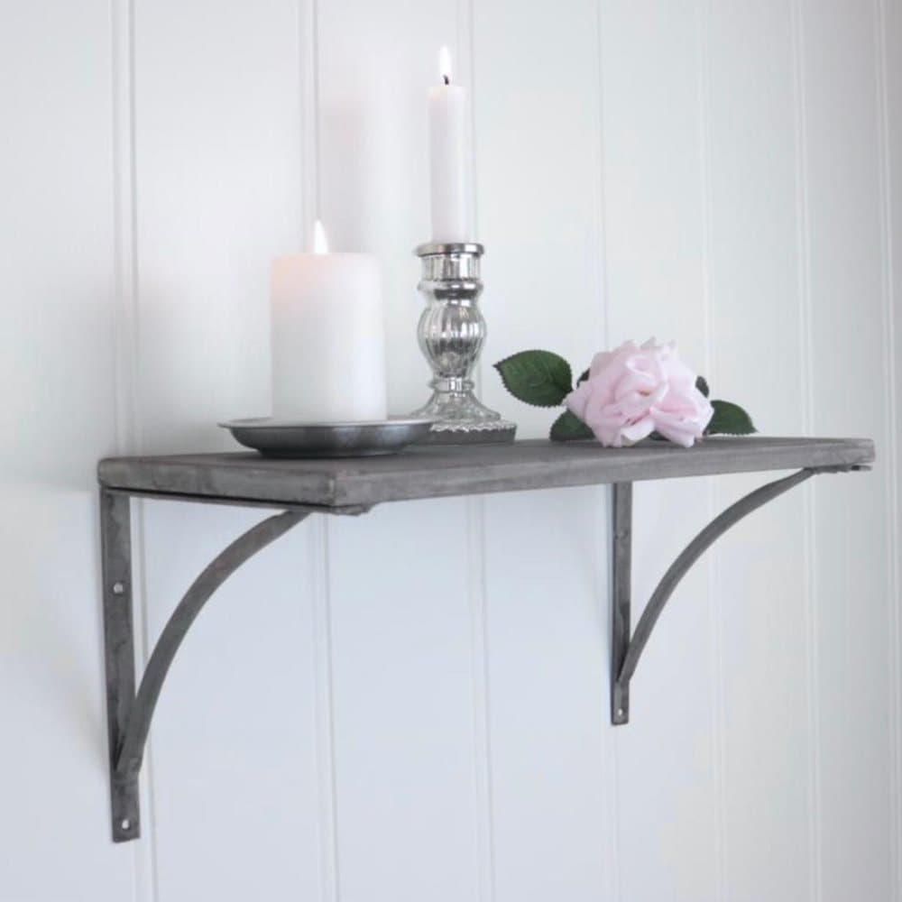 Hylla/Konsol Metall 40x20x3,5cm