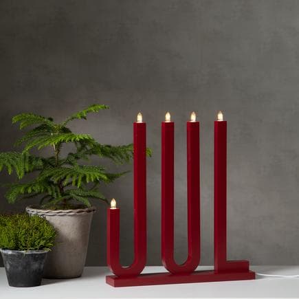 Adventsljusstake JUL