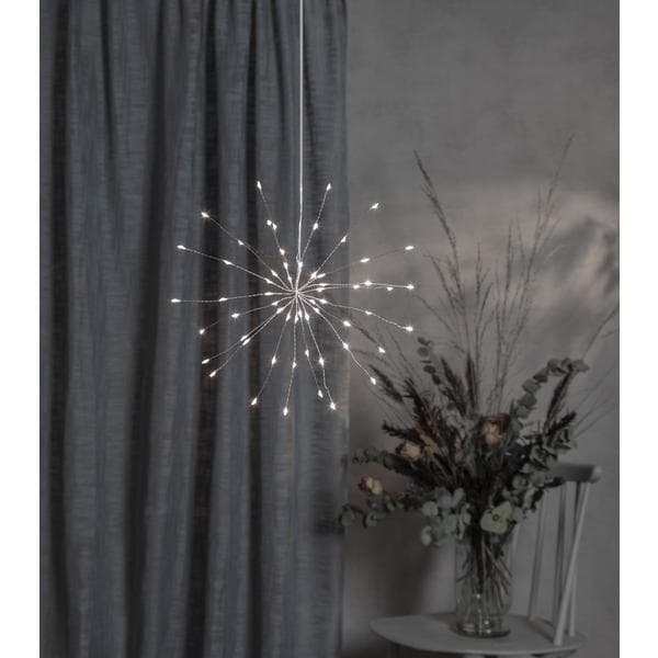 Firework Hängande dekoration Silver 26-60