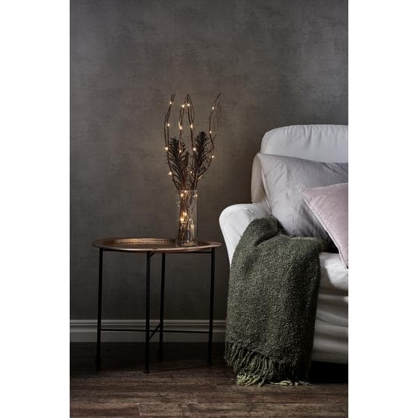 Dekorationskvist Willow DewDrop 60-24 Brun