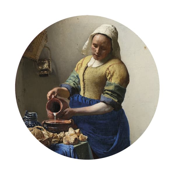 Art for the Home - Väggcirkel - Milkmaid - 70 cm