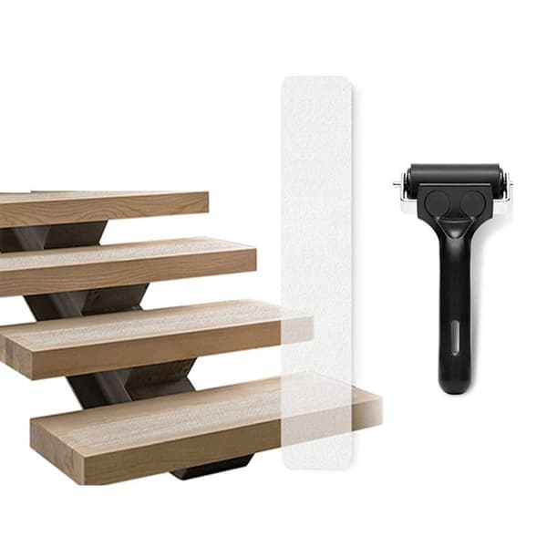 Liukuesteet portaisiin 15-pack 60x10cm läpinäkyvästi