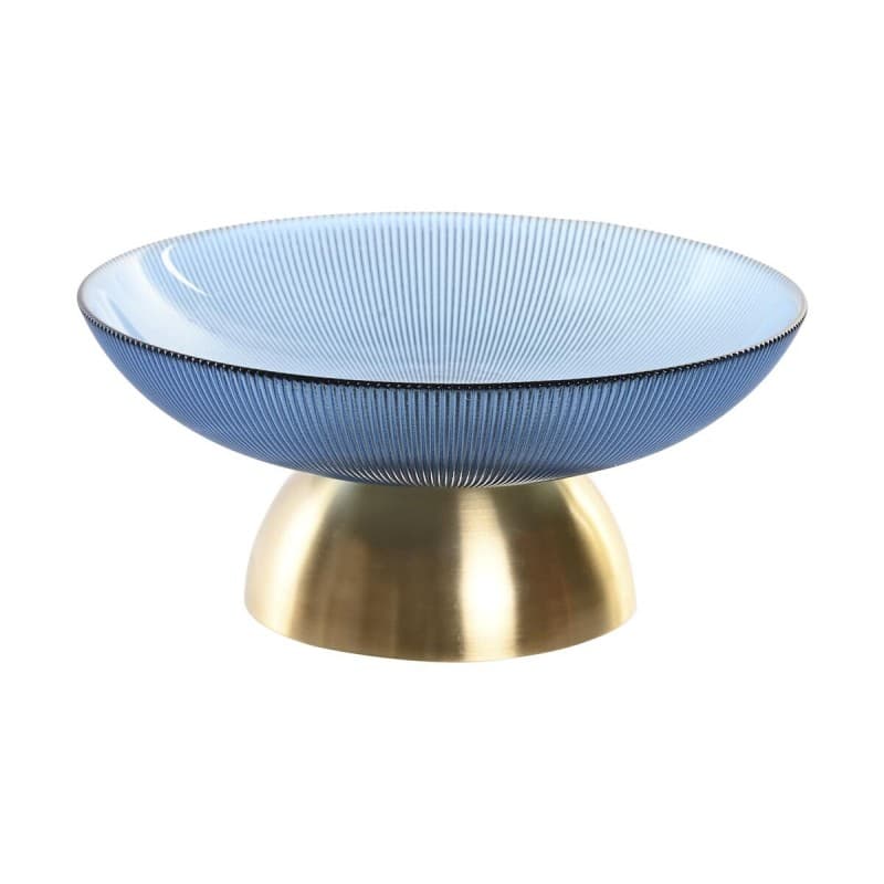 Bordsdekoration DKD Home Decor Glas Metall (25 x 25 x 11 cm)
