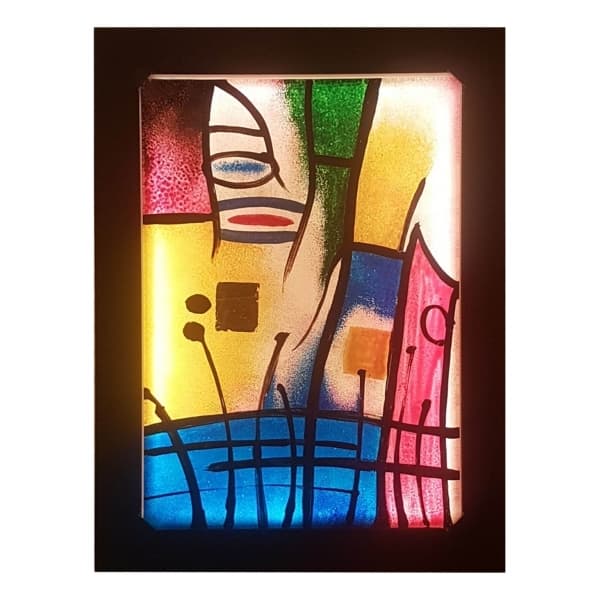 Glass Painting & Lighting Pablo, Small - Benjamin