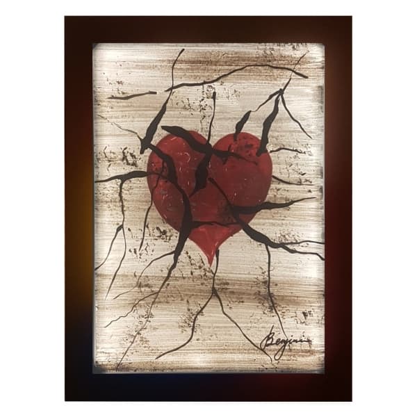 Glass Painting & Lighting, Love, Large - Benjamin