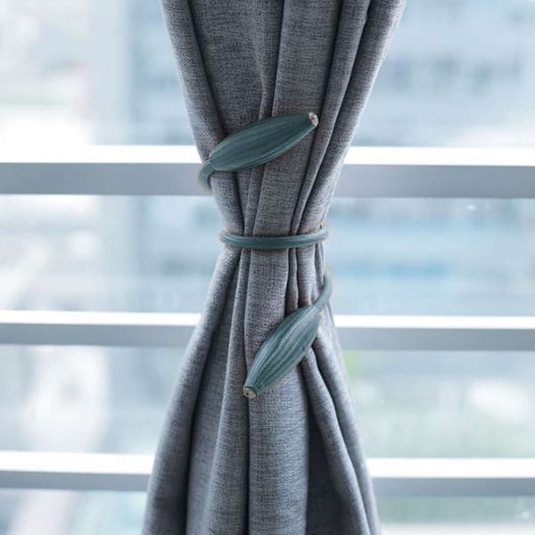 2 PCS Fashion Adornments Creative Curtain Tie Rope(Navy Blue)