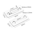 Miniatyrbilde 5 av 5: Magnetisk brakett for skap/dører