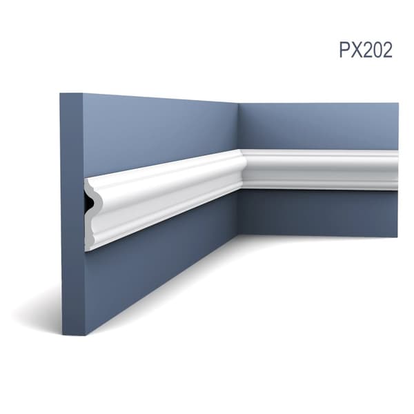 Peitelistat Orac Decor AXXENT PX202-box 1 laatikko kanssa 28 listat 56 m