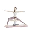 Miniatyrbild 1 av 3: Prydnadsfigur DKD Home Decor 24 x 6,5 x 19,5 cm Scandi Rosa Yoga