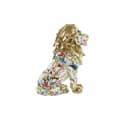 Miniatyrbild 1 av 4: Prydnadsfigur DKD Home Decor Gyllene Lejonet Harts Multicolour Modern (21 x 14,5 x 27 cm) (15 x 21 x 27 cm)