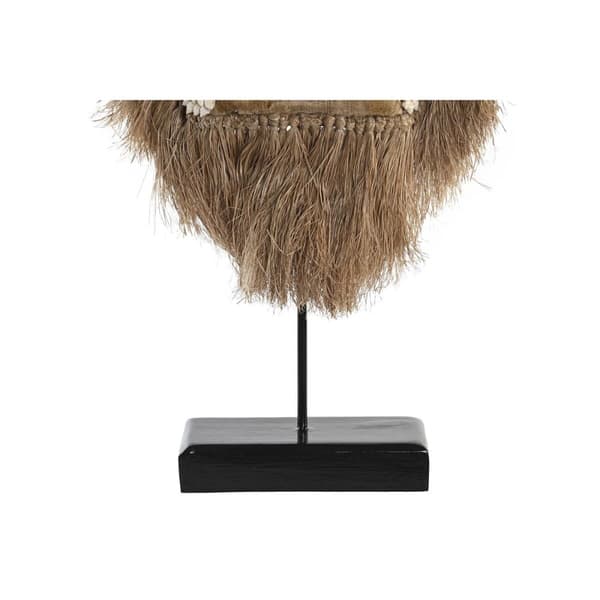 Prydnadsfigur DKD Home Decor Naturell Vit Snäckor Mask (30 x 10 x 60 cm)