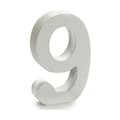 Miniatyrbild 2 av 2: Siffror Pincello 9 Vit 2 x 16 x 14,5 cm (24 antal)