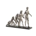Pikkukuva 1 / 3: Koristehahmo DKD Home Decor Origin of Species Hopeinen Kromattu 55 x 18 x 42 cm
