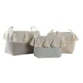 Pikkukuva 3 / 4: Korisetti DKD Home Decor Polyesteri Hapsu (40 x 30 x 30 cm)