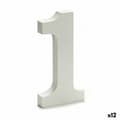 Pikkukuva 1 / 2: Numerot Pincello 1 Valkoinen 1,8 x 21 x 17 cm (12 osaa)