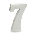 Pikkukuva 2 / 2: Numerot Pincello 7 Valkoinen 2 x 16 x 14,5 cm (24 osaa)