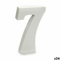 Pikkukuva 1 / 2: Numerot Pincello 7 Valkoinen 2 x 16 x 14,5 cm (24 osaa)