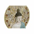 Miniatyrbillede 2 af 2: Vægdekoration DKD Home Decor 20 x 4 x 30,3 cm Rød Blå Gylden Buddha Orientalsk (3 Dele)